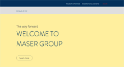 Desktop Screenshot of maser.com.my
